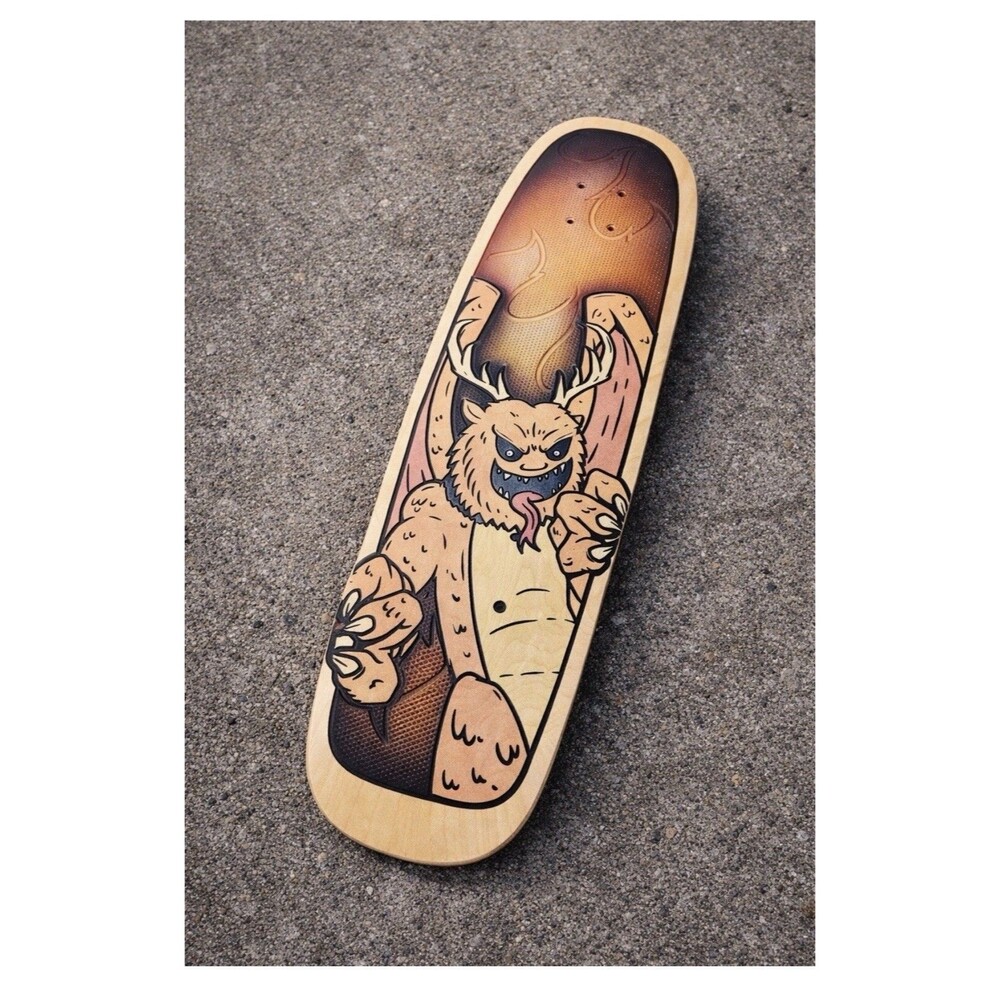 MetaZoo X Bear Walker Skateboard Piasa Bird Board Limited Edition Handcrafted